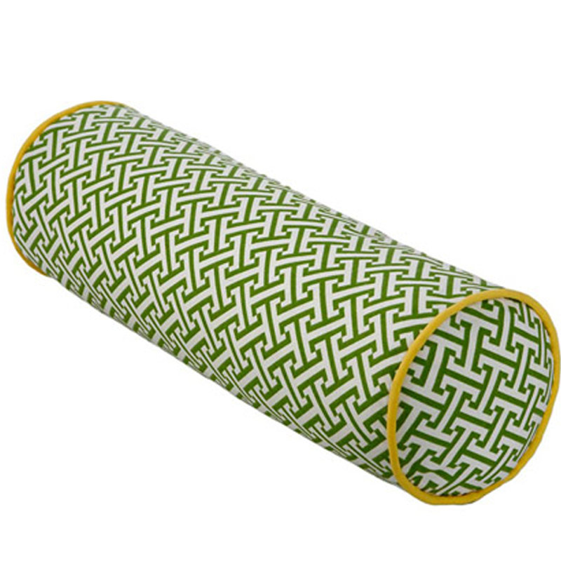 Jiti Maze Cotton Bolster Pillow & Reviews Wayfair
